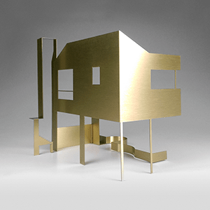 Master Engraving Custom Fabrication Architectural Model in Bfs for Vokes and Peters