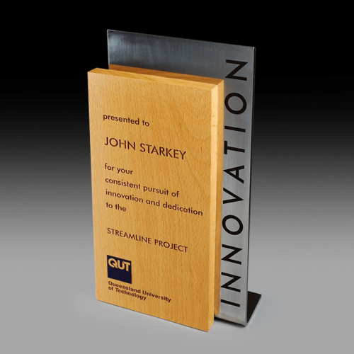 Stainless Steel and Solid Timber Award Steelarc SA04