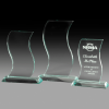 Wave Jade Glass Award JG24