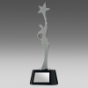 Chrome Star Champion on Black Crystal Base YJ941