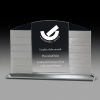 Perpetual Award | Landscape design | Glass stand | Aluminium plates Perpetual Awards
